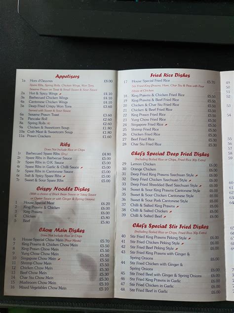 China delight menu peterlee  The spot for authentic cuisine and great customer service